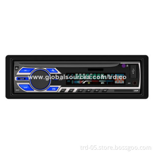 New 12V 1 DIN Car FM Radio/MP3 Player with USB SD Slot, Supports Play MP3/WMA Format, ID3 Tag